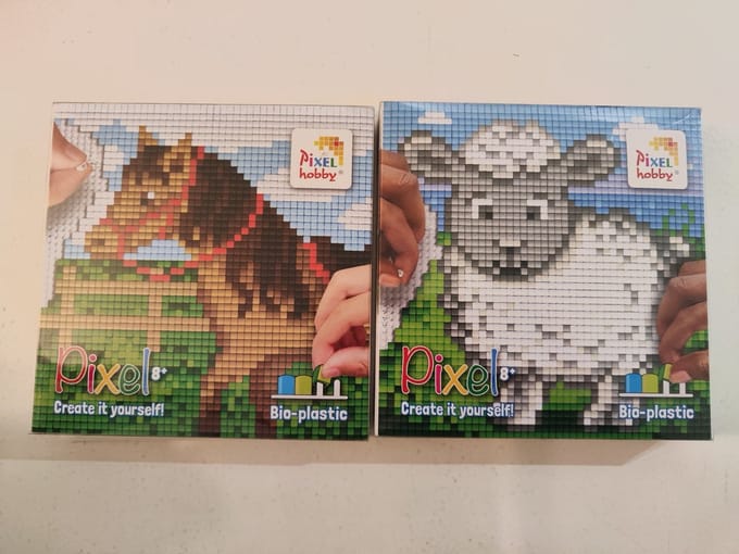 PIXELHOBBY PIXEL SET PAARD/SCHAAP