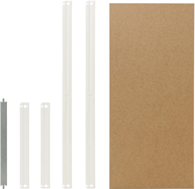 Shelfplaza HOME plankenset voor HOME zware stellingkasten - 23x60 cm - wit