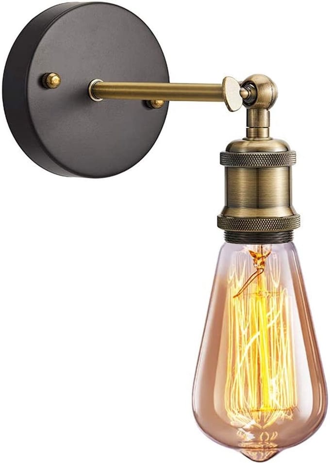 Toolight App618-1W Wandlamp Zwart 10X24X10Cm