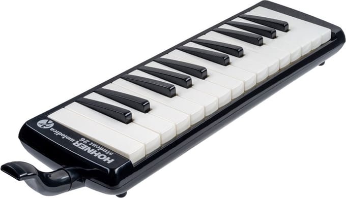 Hohner Student Melodica 26 zwart incl. Etui en accessoires - Melodica