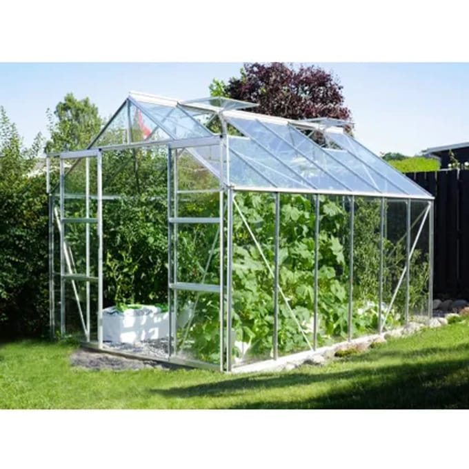 Vitavia Kweekkas Uranus 9900 - Veiligheidsglas 3mm - Aluminium - 257x383x248cm