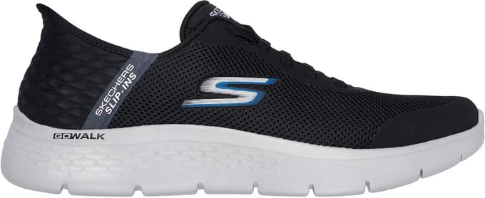 Skechers GO WALK FLEX - HANDS UP Heren Instappers - Zwart