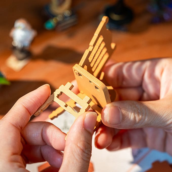 Robotime Rolife The Magic Study | Miniatuurhuisje | DG166 | Knutselen | Bouwpakket | Hobby | Creatief