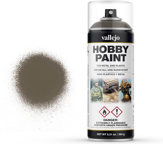 Vallejo val 28005 - US Olive Drab Primer - Spay-paint 400 ml