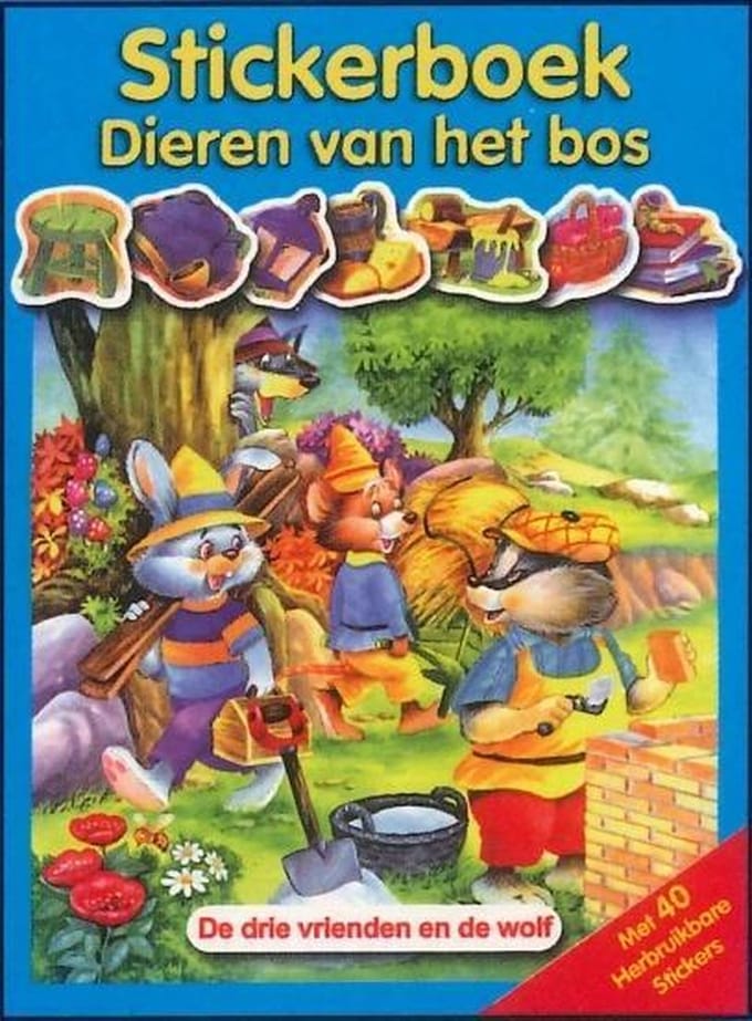 Flash Stickerboek Dieren Van Het Bos