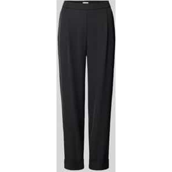 Slim fit pantalon met bandplooien