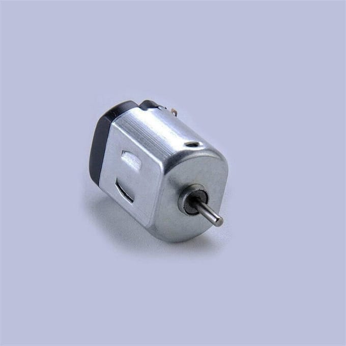 DC Motor - Hoge Snelheid - Hobby Projecten - 1-6V Bereik - Mini Formaat - Zilver