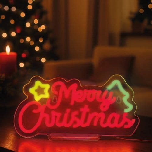 Legami kerst led lamp neon - merry xmas