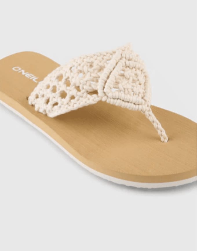 O'neill Ditsy Crochet Sandals Snow White | Wit | Maat: 42