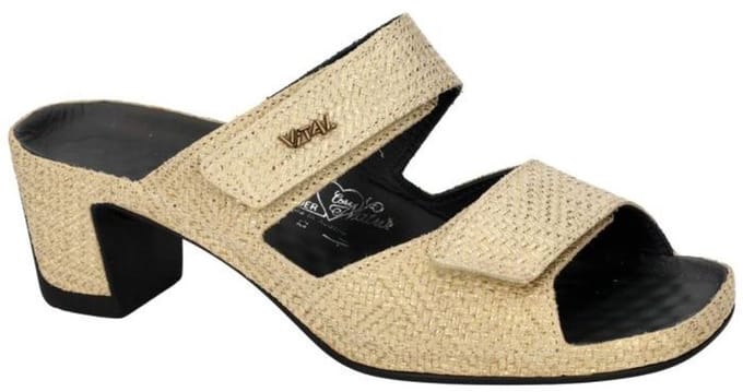 Vital -Dames - goud - slippers & muiltjes - maat 40