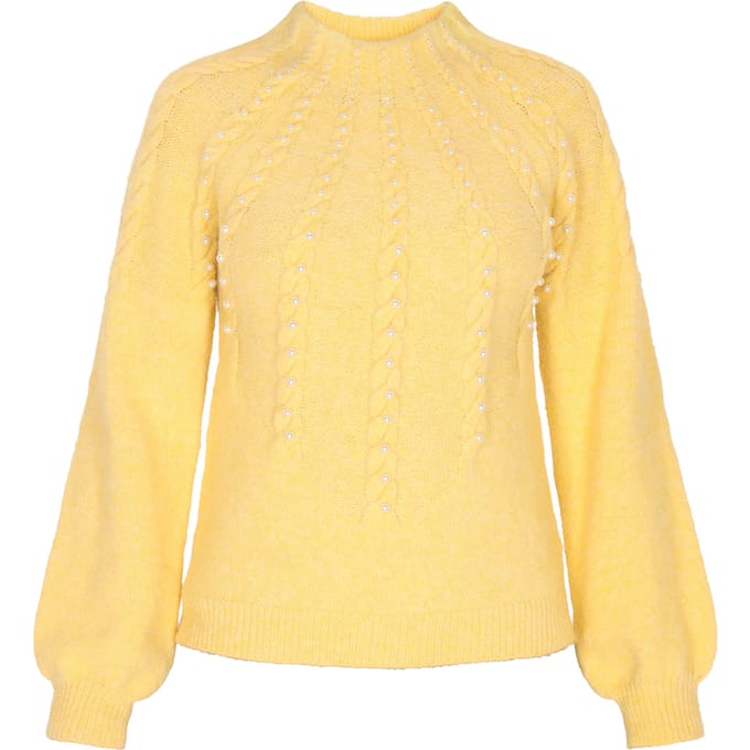 Faina Jumper Dames geel