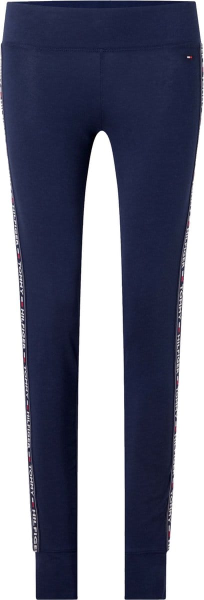 Tommy Hilfiger Sportbroek - Maat S  - Vrouwen - navy/ wit/ rood