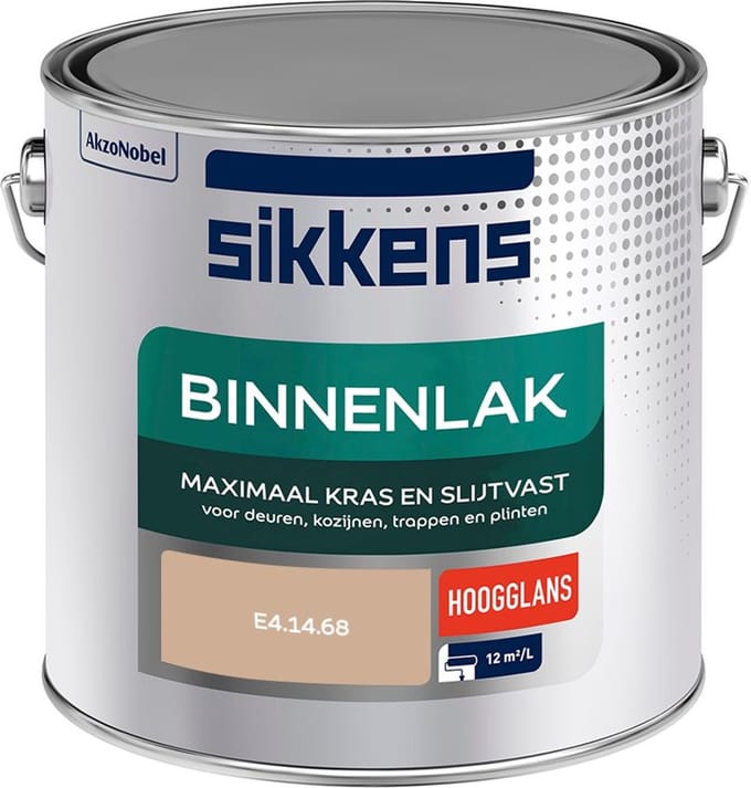 Sikkens - Binnenlak Hoogglans - E4.14.68 - Mengverf - 2,5 L