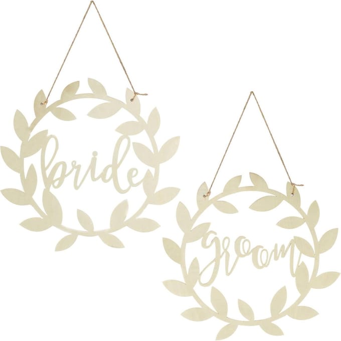 Ginger Ray - Ginger Ray - Stoeldecoratie Bride / Groom