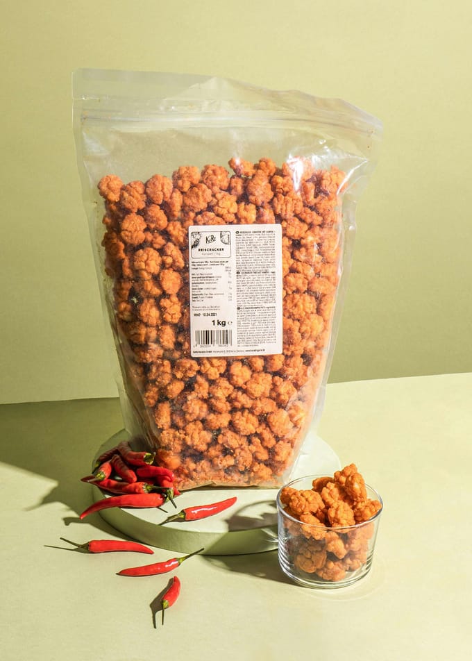 KoRo | Fried rijstcrackers chili 1 kg