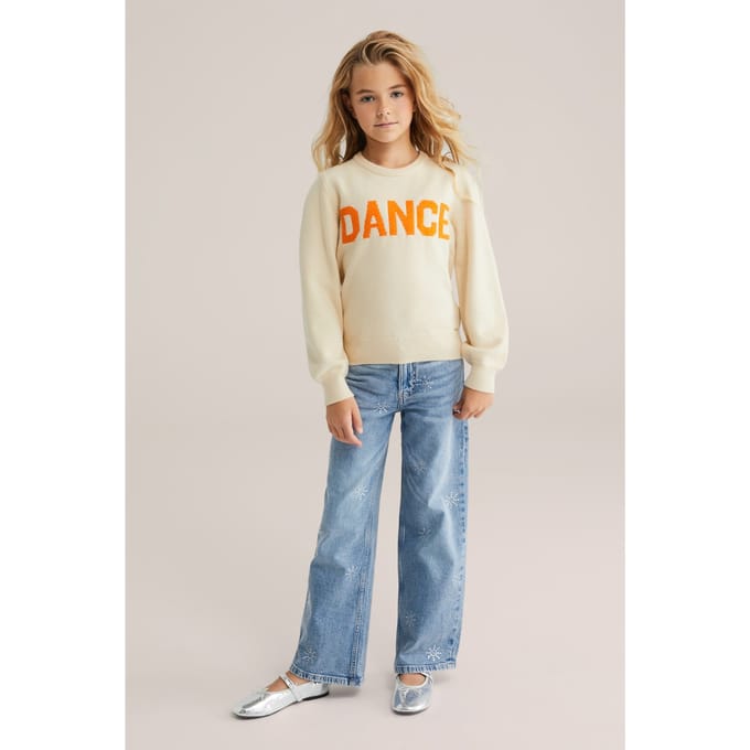 We Fashion Knitted Pullover Beige Größe: 170/176 | Strickjacken Outlet | kids | Braun