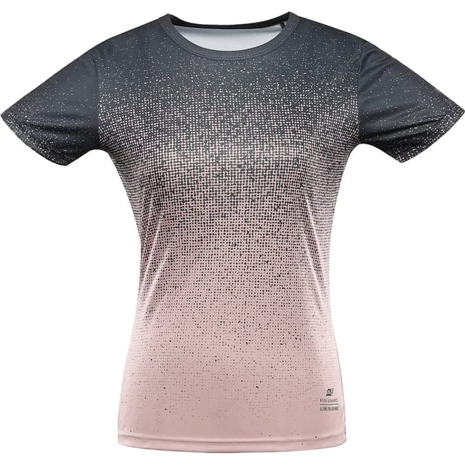 Alpine Pro Quatra T-shirt Met Korte Mouwen Grijs S Vrouw
