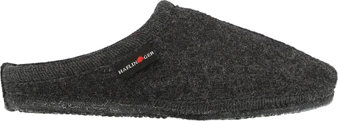 Haflinger Alaska Graphit Pantoffels Uniseks - maat 45