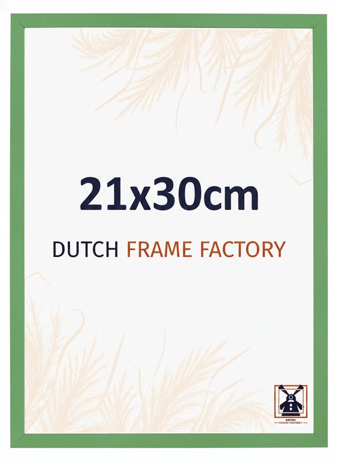 Fotolijst 21x30 cm - MDF - Groen - Benno