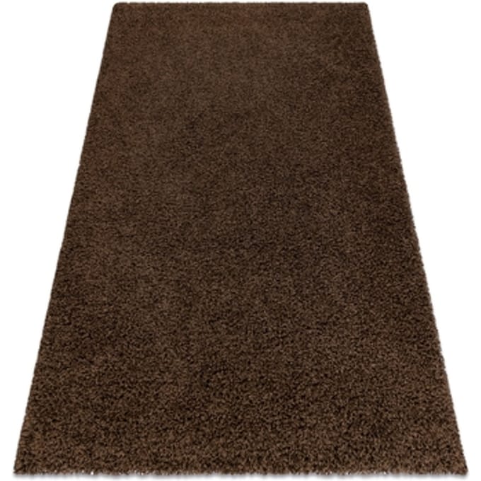 Kleden Rugsx Tapijt SOFFI shaggy 5cm bruin 60x100 cm