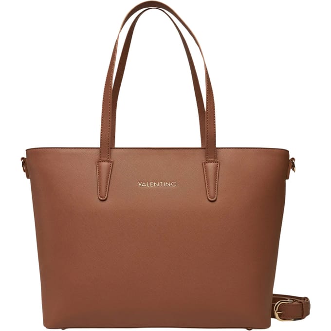VALENTINO Schoudertas Shopper Zero Re Shopping Bag Cuoio Bruine