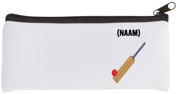 Akyol - cricket met eigen naam Etui - Cricket - cricketer - sport - 20 bij 9 cm