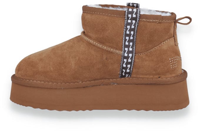 Nathan -baume Dames Enkellaars | Cognac | Maat: 40