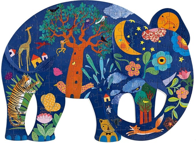 Grote Puzzel met Dierenthema 150 Stukjes