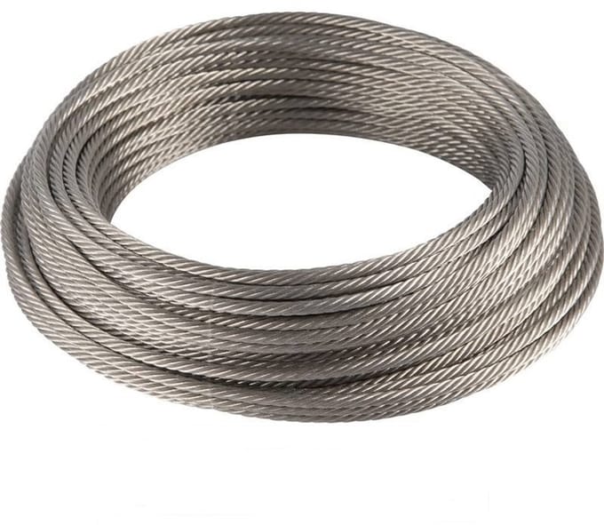 Staalkabel, Staaldraad, 3mm x 15 meter