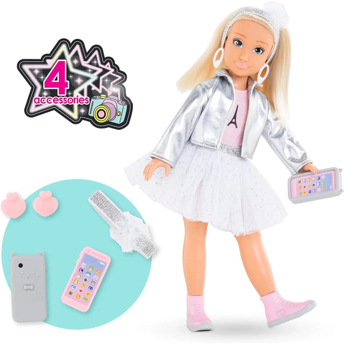 Corolle modepop Valentine Paris Fashion Week set - pop met accessoires.