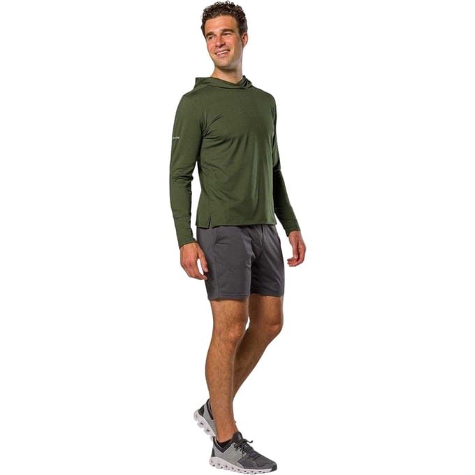 Nathan Heren 365 Regular Hoodie (Bosgroen)