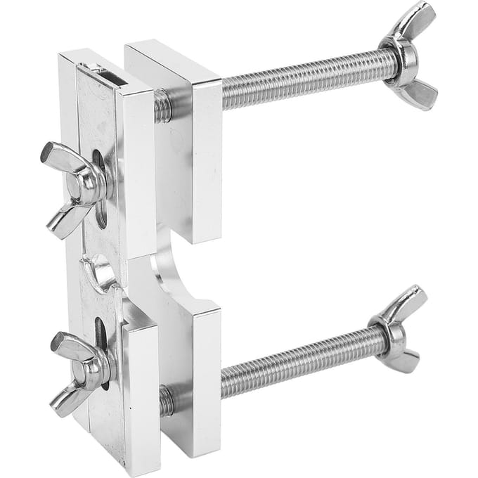 Extracteur d'embouchure de trompette compact et facile à prendre en main pour instruments à vent en laiton white