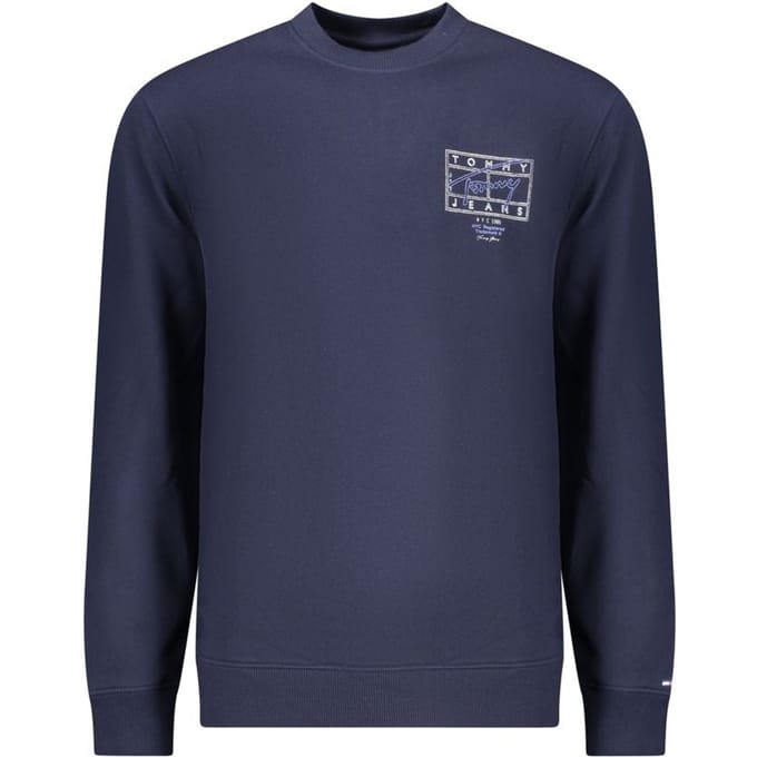 Tommy Hilfiger Regular Entry Dna Pullover Sweatshirt Dark Night Navy Taglia: M | Maglioni a maglia Outlet | Uomo | Nero