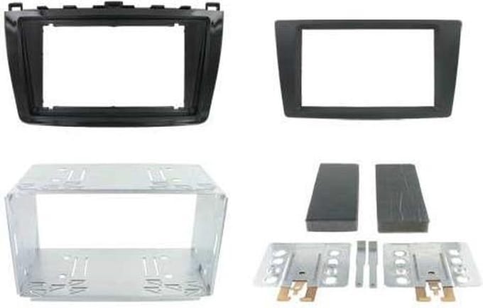 2-DIN MAZDA 6 2010-> Piano Zwart