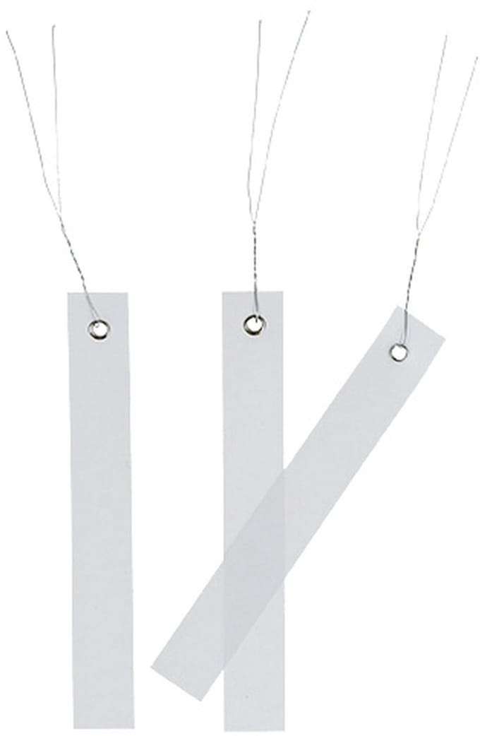 Hanglabels wit 20mm x 140mm 250st