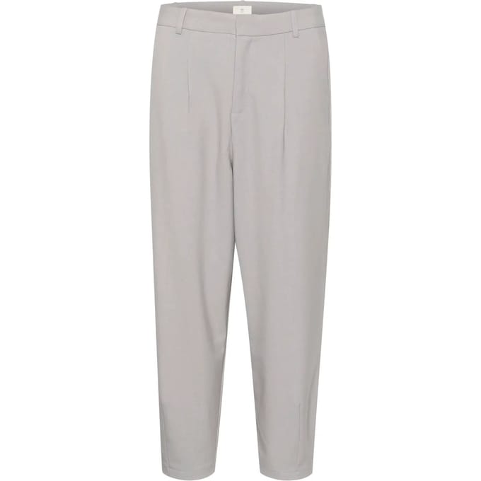 Kaffe Broek Kamerle 7 8 Pants Suiting 10504769 100123 Grey Melange Dames Maat - W38