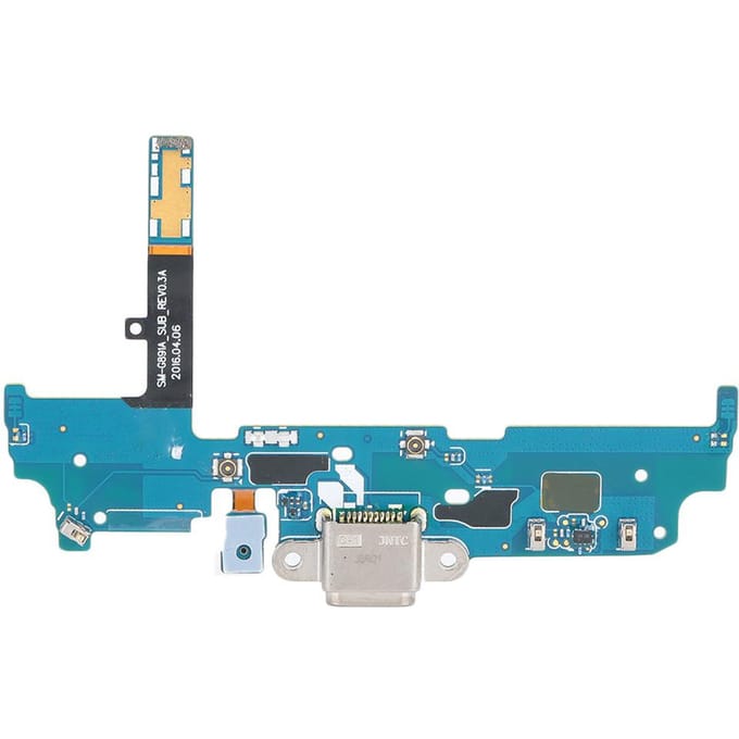 Voor Samsung Galaxy S7 Active G891A USB-oplader Laadpoort Flexkabel Dock Connector blue