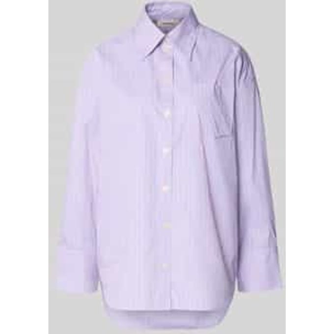 Oversized overhemdblouse van puur katoen model 'HOTEL AMOUR'