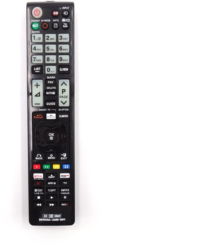 LTC RM-L930+3 Serie - Afstandsbediening - SmartTV - Netflix - Amazon