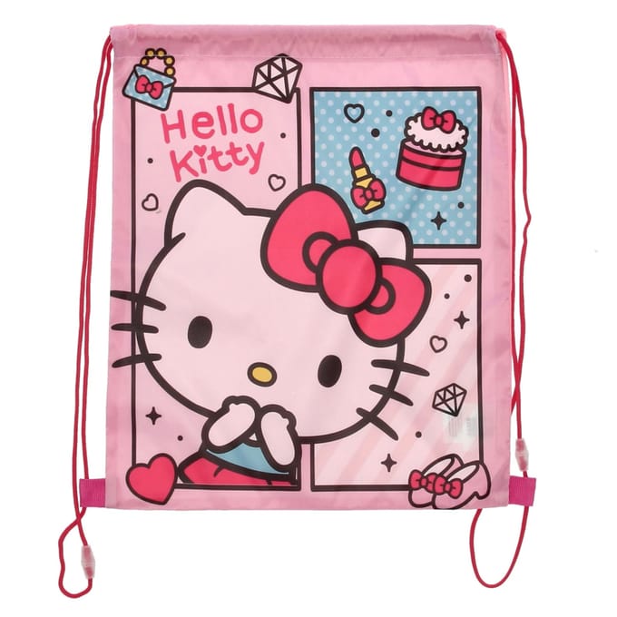 Hello Kitty Gymtas - Zwemtas - 40 cm - Roze - Voor Kinderen