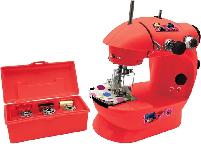 DailySupplies® Kindernaaimachine - Naaimachine Kinderen 10 Jaar - Kinderspeelgoed - Rood