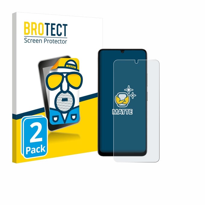 BROTECT - Screenprotector voor Doogee Note 59 Pro - Folie Beschermfolie matte 2 Stuks