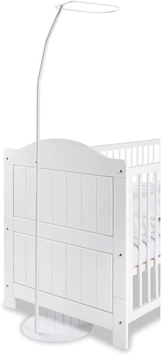Wellenstok met standaard voor wieg en kinderbed