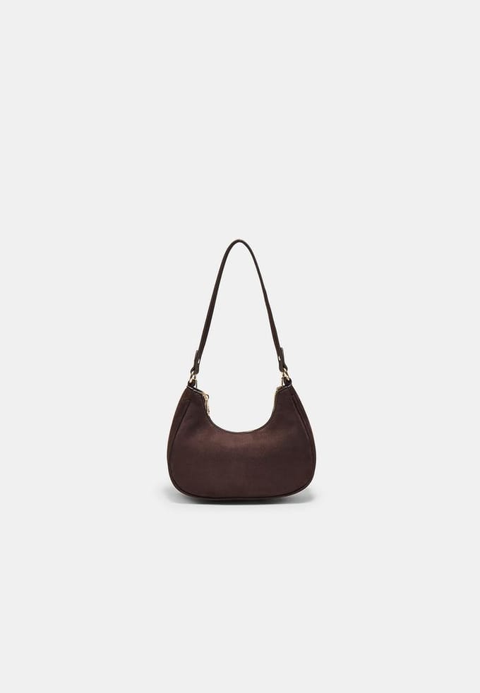 Stradivarius Halvemaanvormige schoudertas  Bruin OS