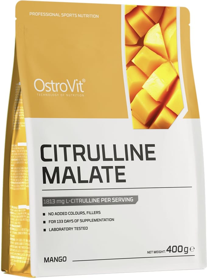 OstroVit - Citrulline - 400 g - mango - 133 doseringen - aminozuur supplement