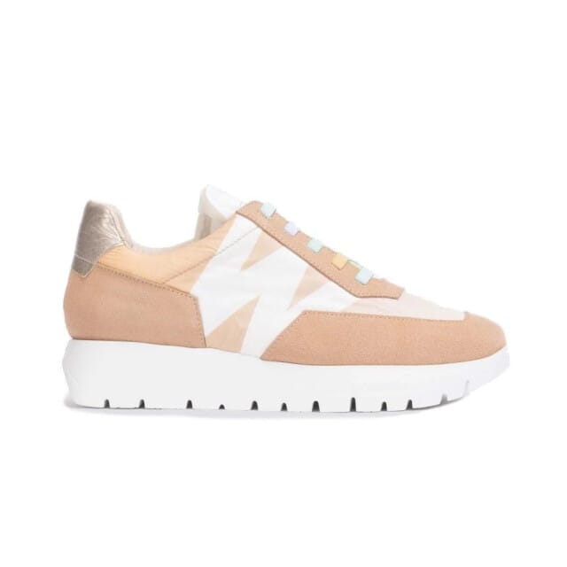 Wonders Odisei - dames sneaker - Beige - maat 35 (EU) 2 (UK)