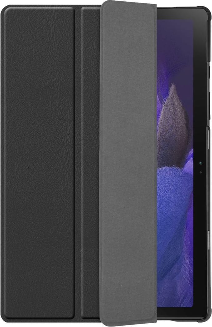 Just in Case tablet Hoes geschikt voor Samsung Galaxy Tab A8 - TriFold Bookcase - Zwart