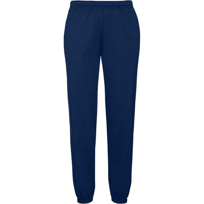 Fruit Of Loom Heren Klassieke 80/20 Elastische Joggingbroek (Marine)