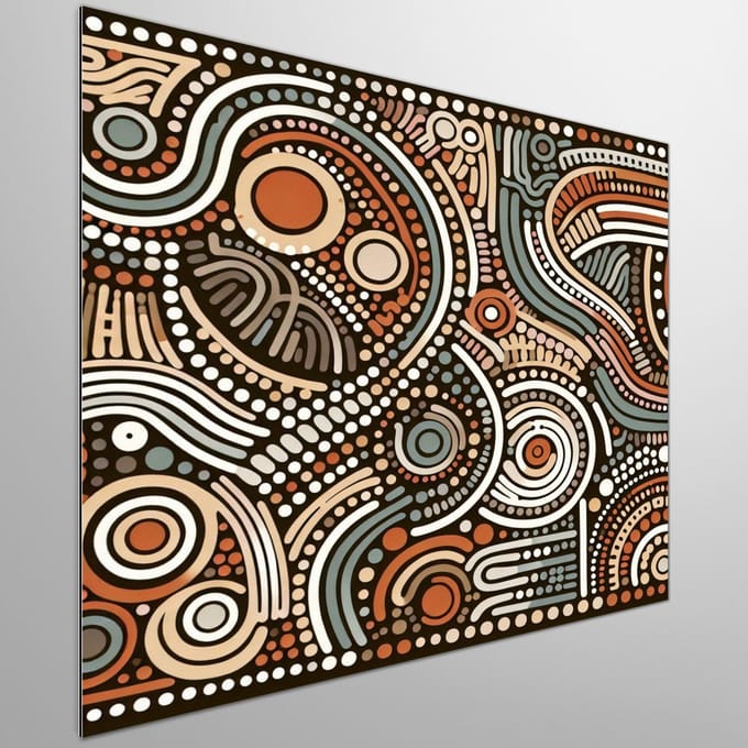 Kunstprint | Wanddecoratie | Dibond | 100 × 100 cm