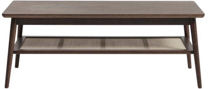 Salontafel Barrali eiken 120x60 cm - Bruin